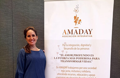Fayna Curbelo Cejas, fundadora y presidenta de AMADAY